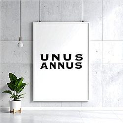 Unus Annus Basic Logo Unus Annus Posters