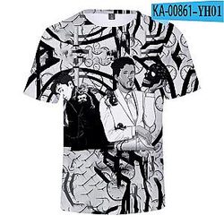 Unus Annus Memento Mori Hourglass 3D T-Shirts