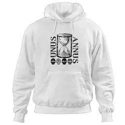 Unus-Annus Hourglass And Skulls Hoodie