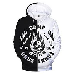 Unus Annus Memento Mori Symbol 3D Hoodies