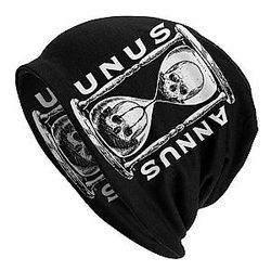 Black And White Unus Annus Fashion Classic Beanie