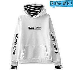 Unus Annus Fashion Print Pullover Hoodies