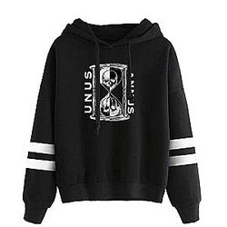Unus Annus Hoodies - Unisex Long Sleeve Hooded Casual Streetwear Pullover Tops Hoodie