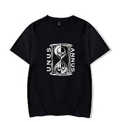 2022 Casual Unus Annus Print T-shirts