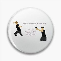 Unus Annus Pins - Mark and Ethan get into a fight, quote Pin RB0906