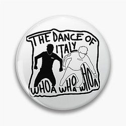 Unus Annus Pins - The Dance Of Italy Unus Annus Sticker Pin RB0906
