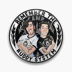 Unus Annus Pins - Remember The Buddy SystemPin RB0906
