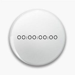 Unus Annus Pins -  The End Timer Classic Pin RB0906