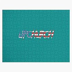 Upchurch American Flag Relaxed Fit  Jigsaw Puzzle