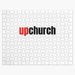 Upchurch Stickers and Magnets Designed and sold by endshop Jigsaw Puzzle