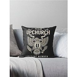 Team UPCHURCH Lifetime Member Throw Pillow