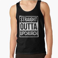 STRAIGHT OUTTA BLACK UPCHURCH Tank Top
