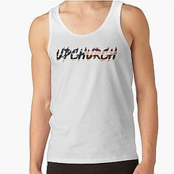 UPCHURCH WHITE USA Tank Top