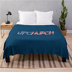 Upchurch American Flag Relaxed Fit  Throw Blanket