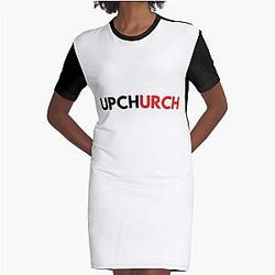 Upchurch thousand angels in the crowd Premium  Graphic T-Shirt Dress