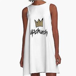 Upchurch Grafitti Crown A-Line Dress