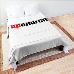 Upchurch Stickers and Magnets Designed and sold by endshop Comforter