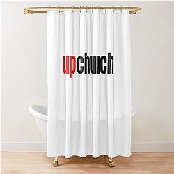 Upchurch Stickers and Magnets Designed and sold by endshop Shower Curtain