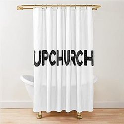 Upchurch Merch Upchurch Logo Shower Curtain