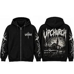 Church DTNK2910 3D Zipped Upchurch Hoodies