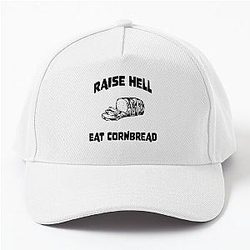 Upchurch Merch Raise Hell And Eat Cornbread Baseball Cap