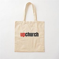 Upchurch Stickers and Magnets Designed and sold by endshop Cotton Tote Bag