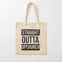 STRAIGHT OUTTA UPCHURCH Cotton Tote Bag
