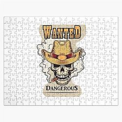 Mens Best Western Urban Cowboy Movie Gift For Fans Jigsaw Puzzle