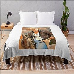 Music Graphic Western Blanket