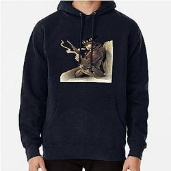 Western Urban Cowboy Pullover Hoodie for Men and Women