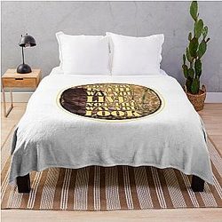Vintage Romantic Western Movie Gift for Fans Throw Blanket