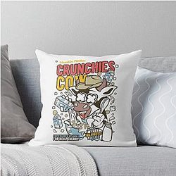 Funny Romantic Cowboy Western Motion Picture Throw Pillow