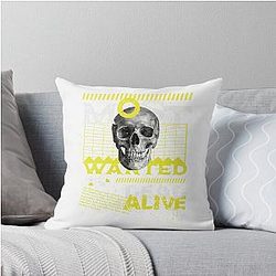 Funny Gifts For Western Cowboy Movie Fan Throw Pillow