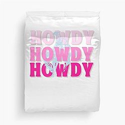 Music Vintage Western Cowboy Graphic Gift Duvet Cover