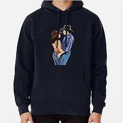 Funny Gift for American Urban Cowboy Romantic Western Movie Hoodie for Fans