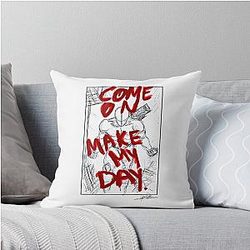 Mens Western Cowboy Movie Throw Pillow
