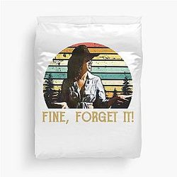 Lover Gift: Romantic Urban Cowboy Western Movie Duvet Cover for Fans