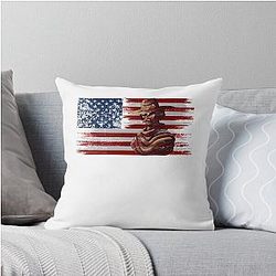 Needed American Urban Cowboy Romantic Western Graphic Gift Throw Pillow