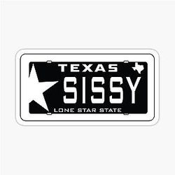 Texas Sissy Cowboy Sticker