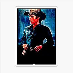 Urban Cowboy Art Sticker