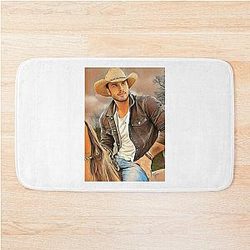 Music Romantic Western Graphic Gift Bath Mat