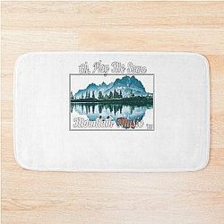 Mens Funny Romantic Urban Cowboy Western Movie Gift For Fans Bathroom Mat