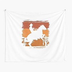 Vintage Retro Western Urban Cowboy Movie Gifts Tapestry