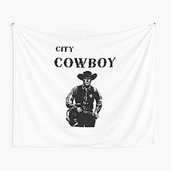 Vintage Western Cowboy Gift Tapestry