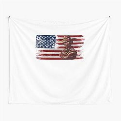 American Urban Cowboy Western Movie Graphic Tapestry