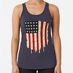 Great Model Romantic Cowboy Western Music Fans Racerback Tank Top