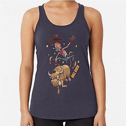 Vintage Retro Western Urban Cowboy Movie Tank Top