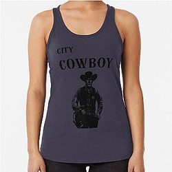 Vintage Western Urban Cowboy Tank Top