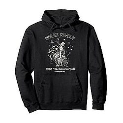 Urban Cowboy 1980s Mechanical Bull Pullover Hoodie
