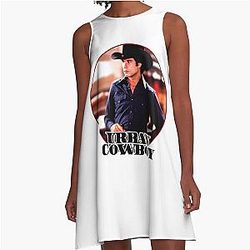Urban Cowboy Vintage A-Line Dress